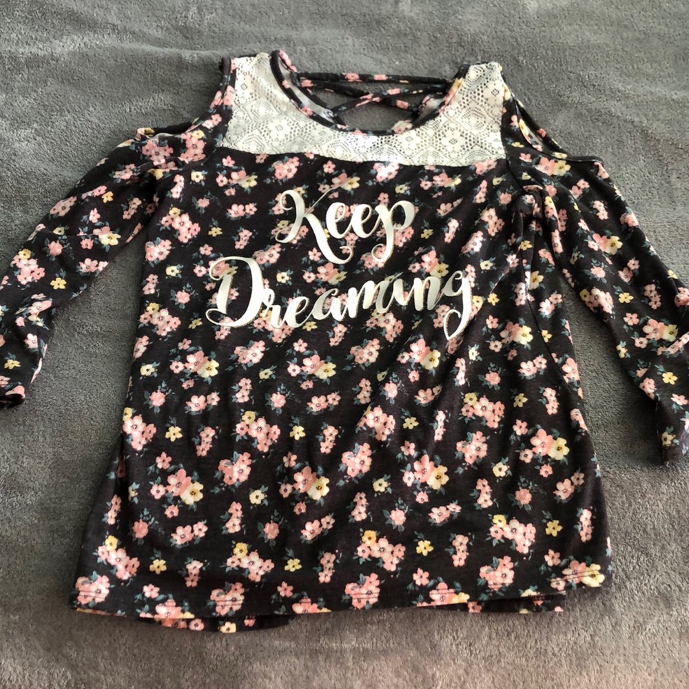 Long sleeve girls shirt